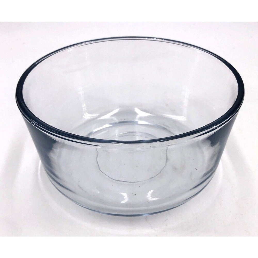 Anchor Hocking Mixing Bowl Prep Small Round Clear‎ Glass 1 QT 4 Cups Kitchenware